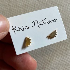 18k gold vermeil earrings